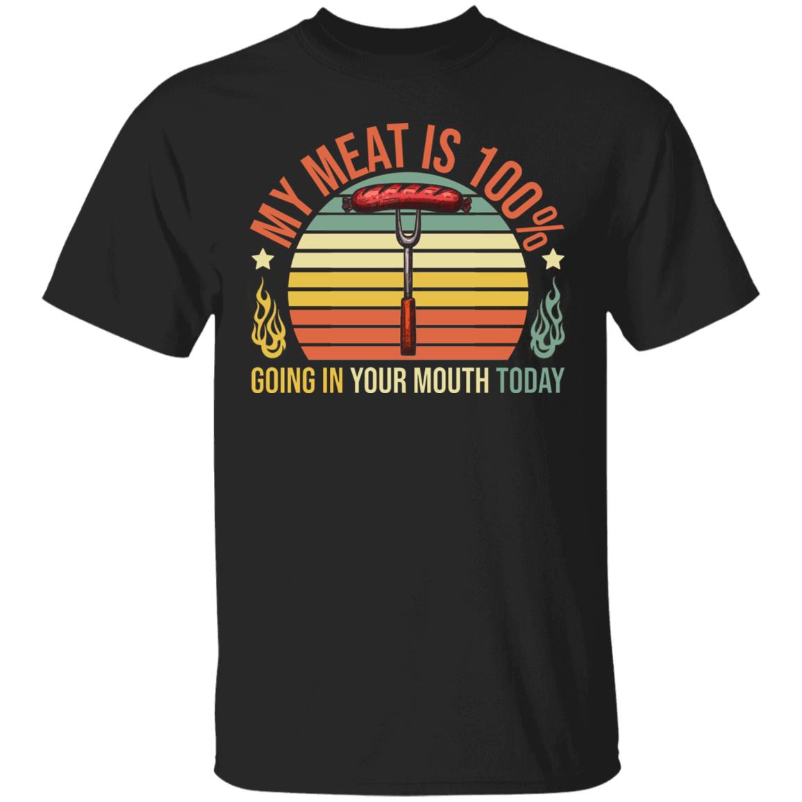 Meat Shirt, Black, Unisex T-Shirt