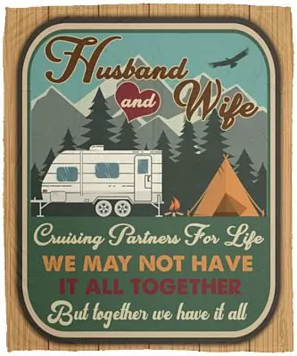 Cruising Blanket, White, Cozy Plush Fleece Blanket - 50x60