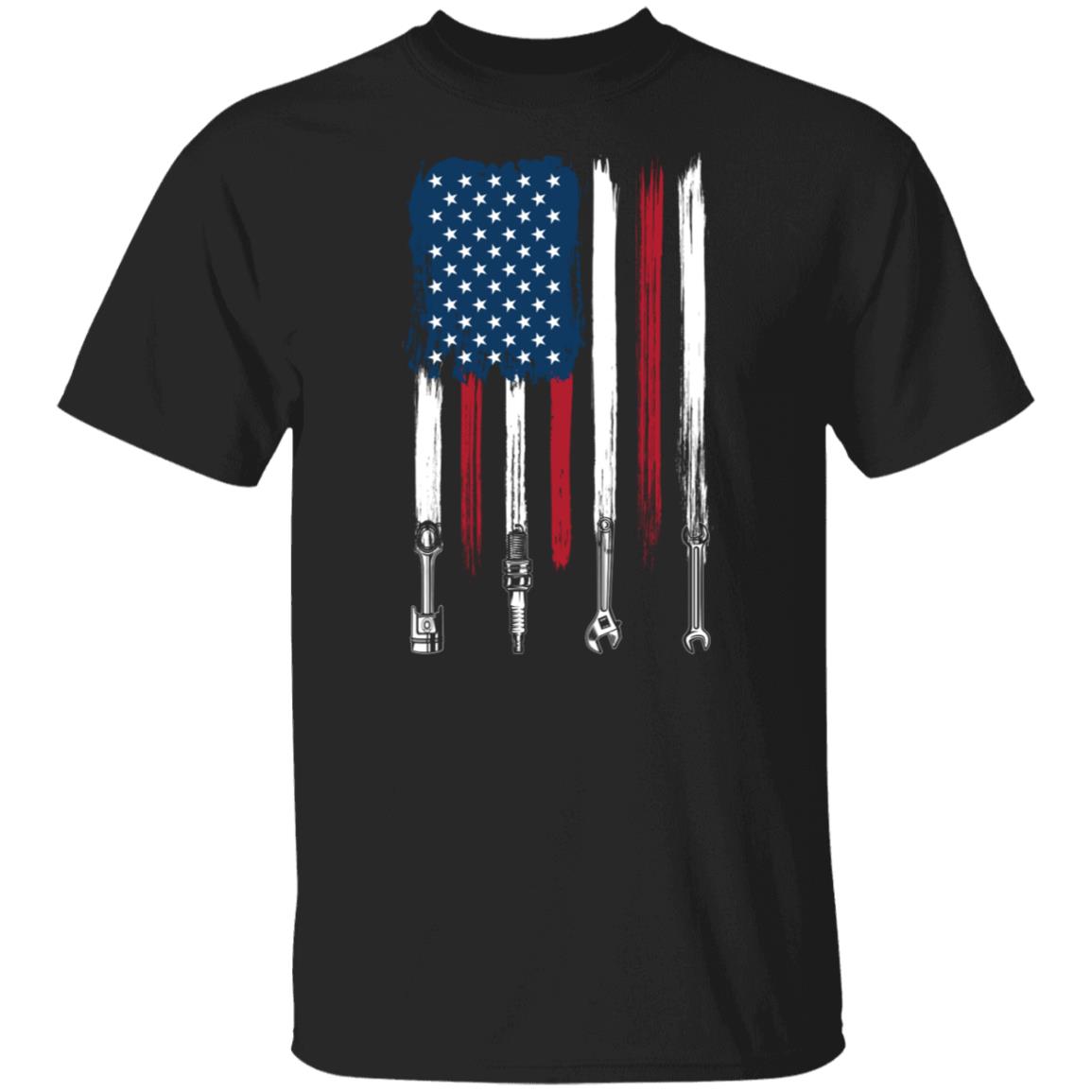 Mechanics Shirt, Black, Unisex T-Shirt