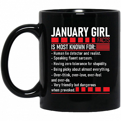 11 oz. Black Mug