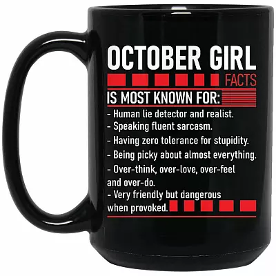 15 oz. Black Mug