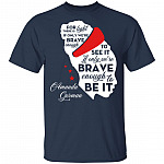 Amanda Gorman, Navy, Unisex T-Shirt