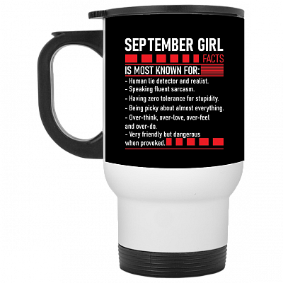 14 oz. White Travel Mug