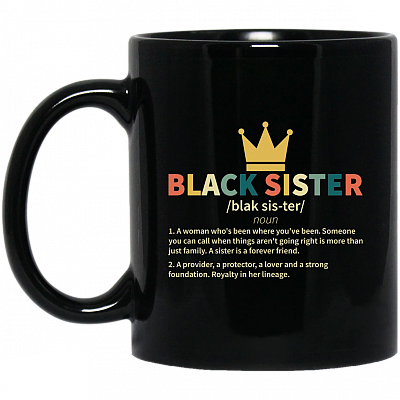 11 oz. Black Mug