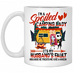 husband fault mug, White, 11 oz. White Mug