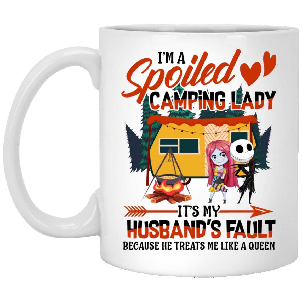 husband fault mug, White, 11 oz. White Mug