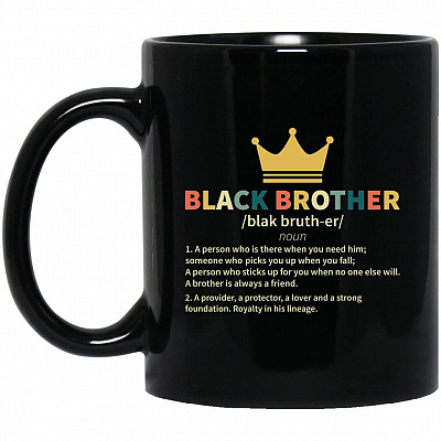 11 oz. Black Mug