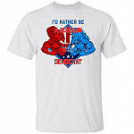 KeyVic I'd Rather Be A Russian T-Shirt, White, Unisex T-Shirt KeyVic I'd Rather Be A Russian T-Shirt, White, Unisex T-Shirt