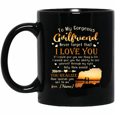11 oz. Black Mug