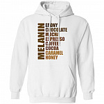 Melanin Black, White, Hoodie