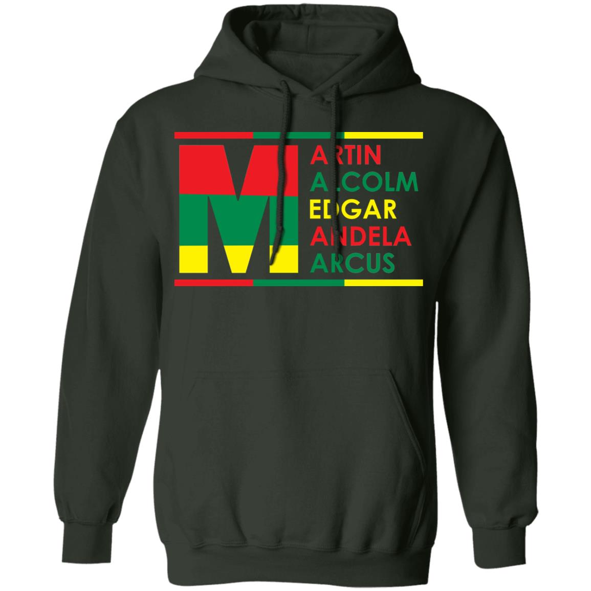 Powerful History, Forest Green, Hoodie