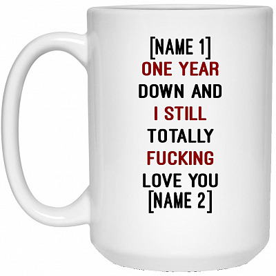 15 oz. White Mug