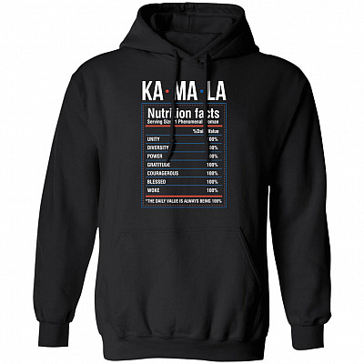 Kamala Harris hoodie, Black, Hoodie