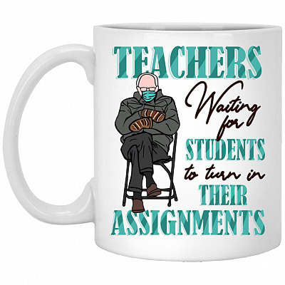Teachers Mug, White, 11 oz. White Mug