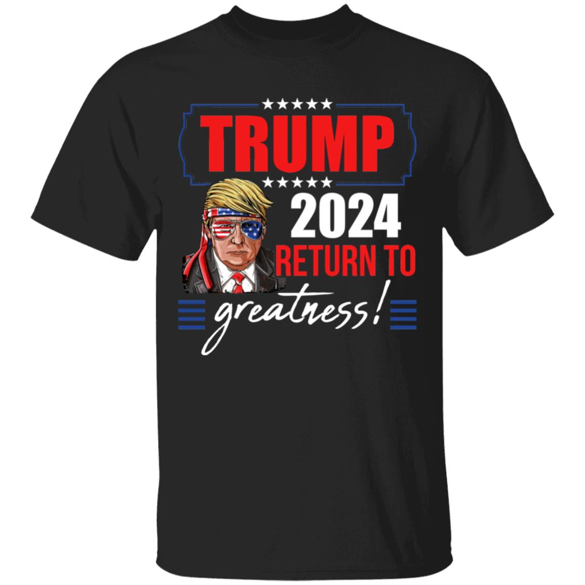 Trump 2024 Is Still, Black, Unisex T-Shirt