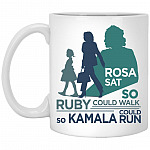 kamala mug, White, 11 oz. White Mug
