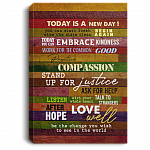 Portrait CANVAS - POSTER Template (OFFICIAL), White, 0.75'' Framed Canvas