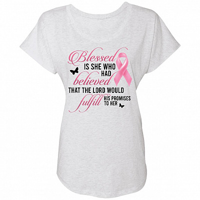 Ladies Triblend Dolman Sleeve