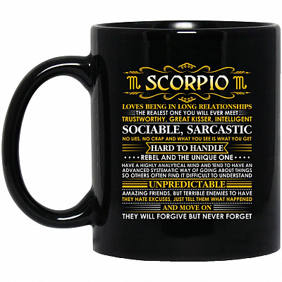 11 oz. Black Mug