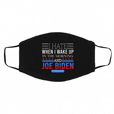 Joe Mask, Black, Cloth Face Cover – Medium/Large