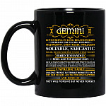 Gem Mug, Black, 11 oz. Black Mug Gem Mug, Black, 11 oz. Black Mug