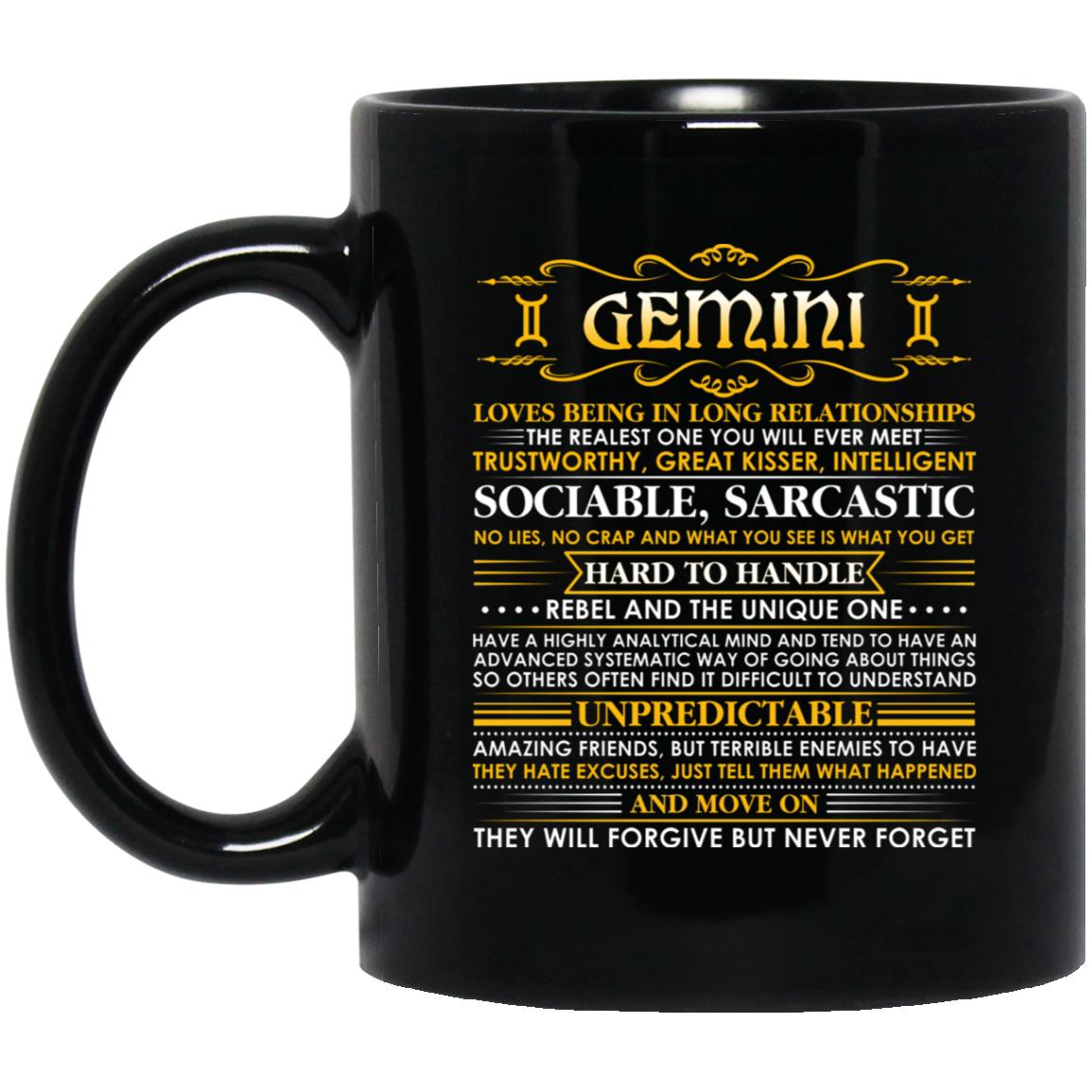 Gem Mug, Black, 11 oz. Black Mug Gem Mug, Black, 11 oz. Black Mug