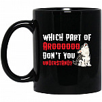Which Part Mug, Black, 11 oz. Black Mug Which Part Mug, Black, 11 oz. Black Mug