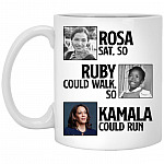 rosa sat, White, 11 oz. White Mug