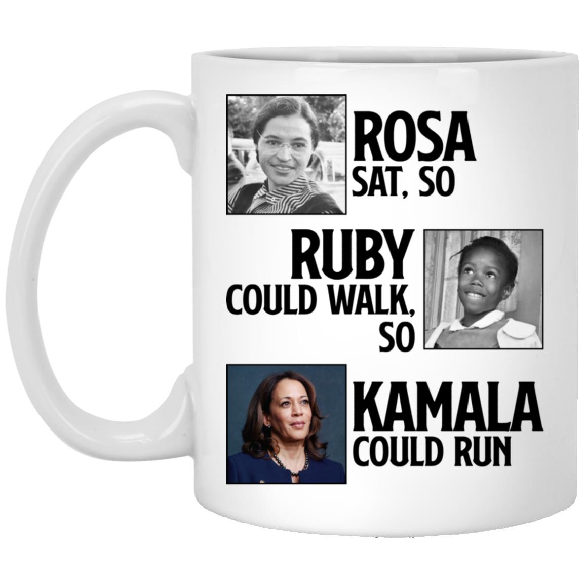 rosa sat, White, 11 oz. White Mug