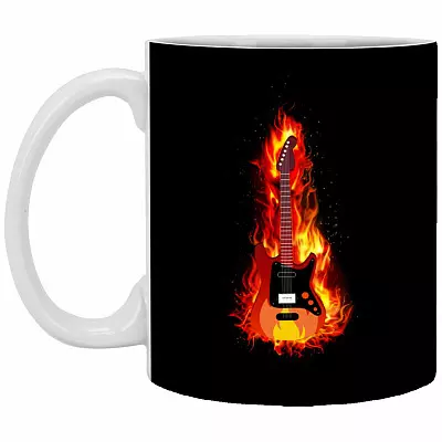 XP8434 11 oz. White Mug, Black, 11 oz. White Mug