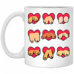 XP8434 11 oz. White Mug, White, 11 oz. White Mug