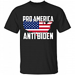 anti biden shirt, Black, Unisex T-Shirt