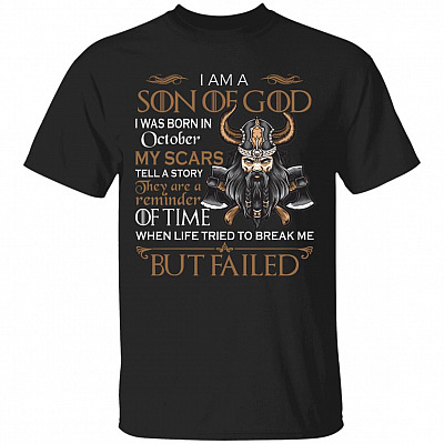 Oct Shirt, Black, Unisex T-Shirt