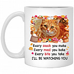 Personalized Custom Photo Dog Pet, White, 11 oz. White Mug