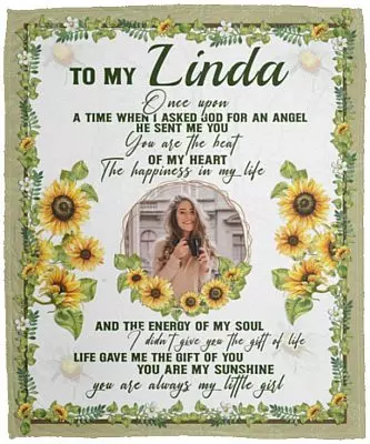 Personalized Photo Once, White, Cozy Plush Fleece Blanket - 50x60