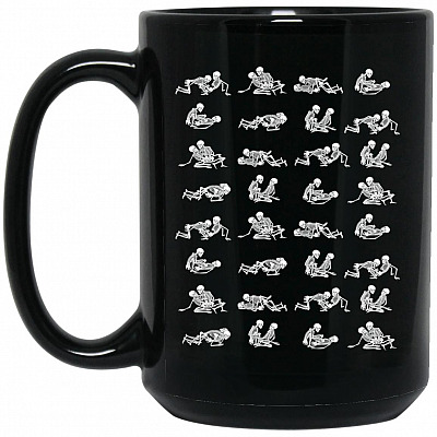 15 oz. Black Mug