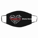 Personalized Heart Of Counselor Washable Reusable Custom Printed Cloth Face Mask Cover, Black, Cloth Face Cover – Medium/Large Personalized Heart Of Counselor Washable Reusable Custom Printed Cloth Face Mask Cover, Black, Cloth Face Cover – Medium/Large