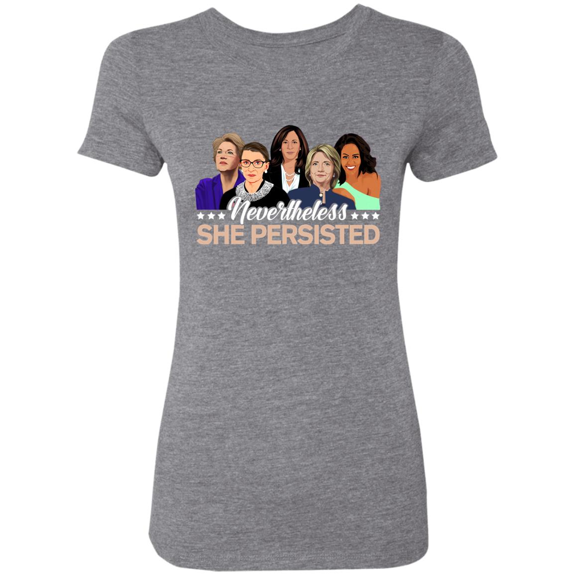 Nevertheless She Persisted, Premium Heather, Premium Ladies T-Shirt