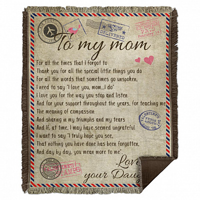 Woven Blanket - 50x60