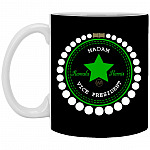 All Star Mug, Black, 11 oz. White Mug