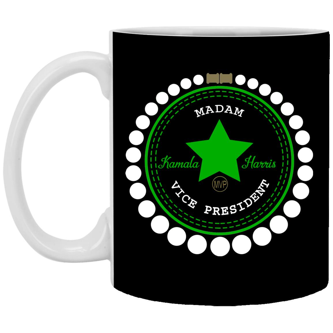 All Star Mug, Black, 11 oz. White Mug