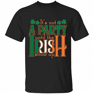 irish shirt, Black, Unisex T-Shirt