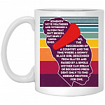 Amanda Gorman Mug, White, 11 oz. White Mug