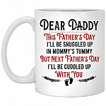 Daddy Mug, White, 11 oz. White Mug