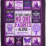 Lupus Blanket, White, Cozy Plush Fleece Blanket - 50x60