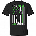Pipes Shirt, Black, Unisex T-Shirt