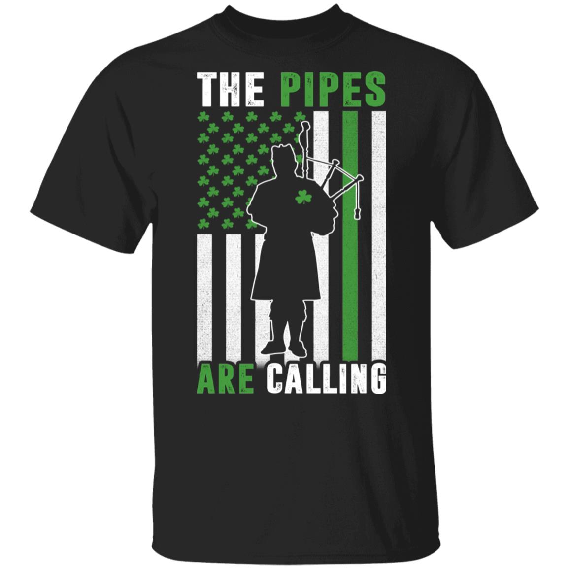Pipes Shirt, Black, Unisex T-Shirt