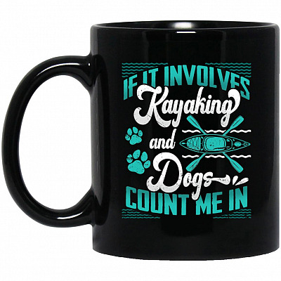 If It Involve, Black, 11 oz. Black Mug