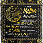 To My Mom Mink Blanket From Daughter, White, Cozy Plush Fleece Blanket - 50x60 To My Mom Mink Blanket From Daughter, White, Cozy Plush Fleece Blanket - 50x60