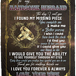 husband blanket, White, Cozy Plush Fleece Blanket - 50x60